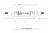 TREN, EJE DE TRANSMISIÓN, REAR
