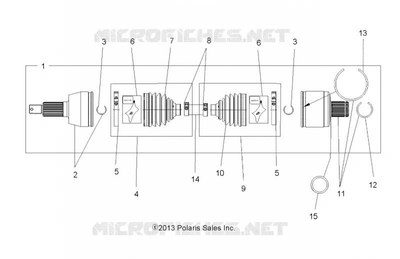 DRIVE TRAIN, DRIVE EJE TRASERO