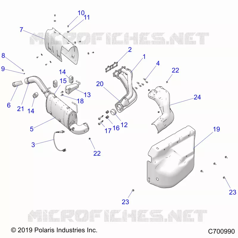 ENGINE, SISTEMA DE ESCAPE