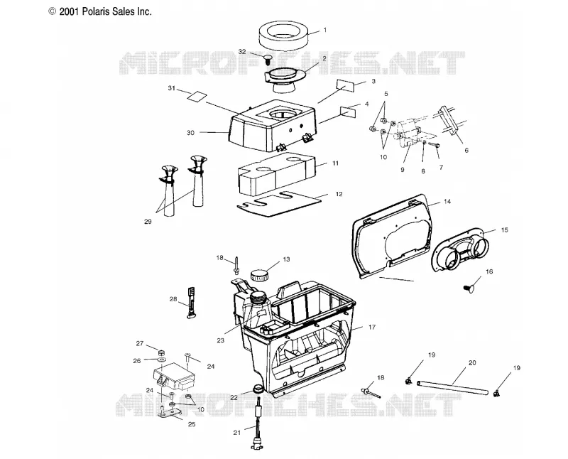 CAJA FILTRO DE AIRE