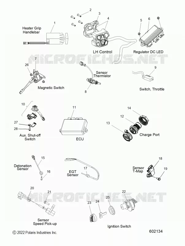 ELECTRICA, SWITCHES, SENSORS AND COMPONENTS