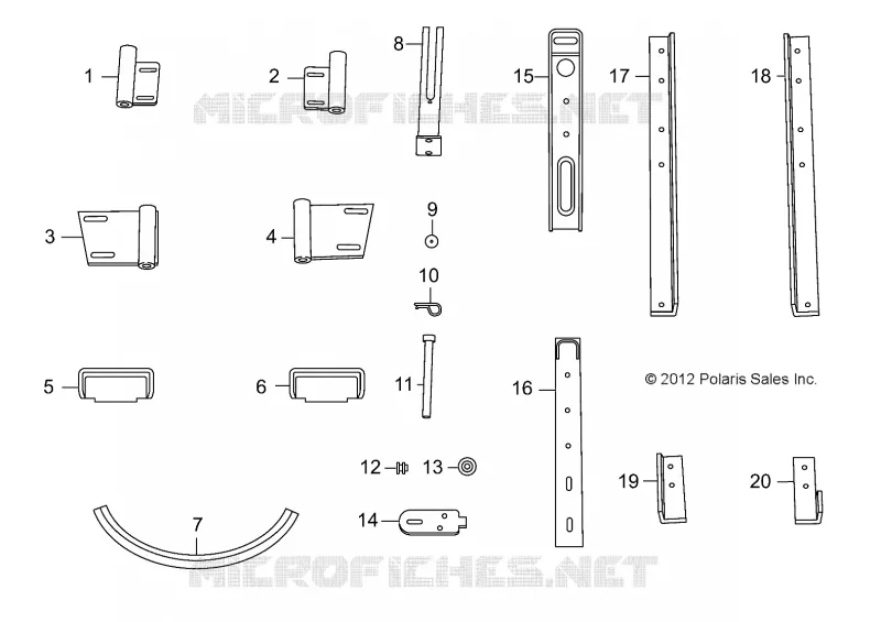 OPCIONES, 4 PASS HARD DOOR REPLACEMENT HARDWARE