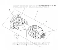 DRIVE TRAIN, DEL EJE DE PROPULSIÃN, REAR