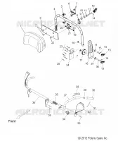 RESPALDOand GRABHANDLE, PASSENGER