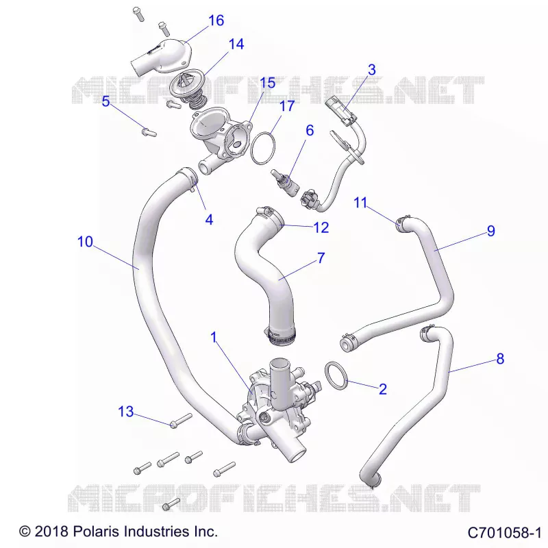 MOTOR, WATERPUMP AND BYPASS