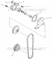 BOMBA DE AGUA 440 XCR 0961660 (4932113211C011)