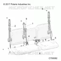 ASIENTO BELT AND MOUNTING