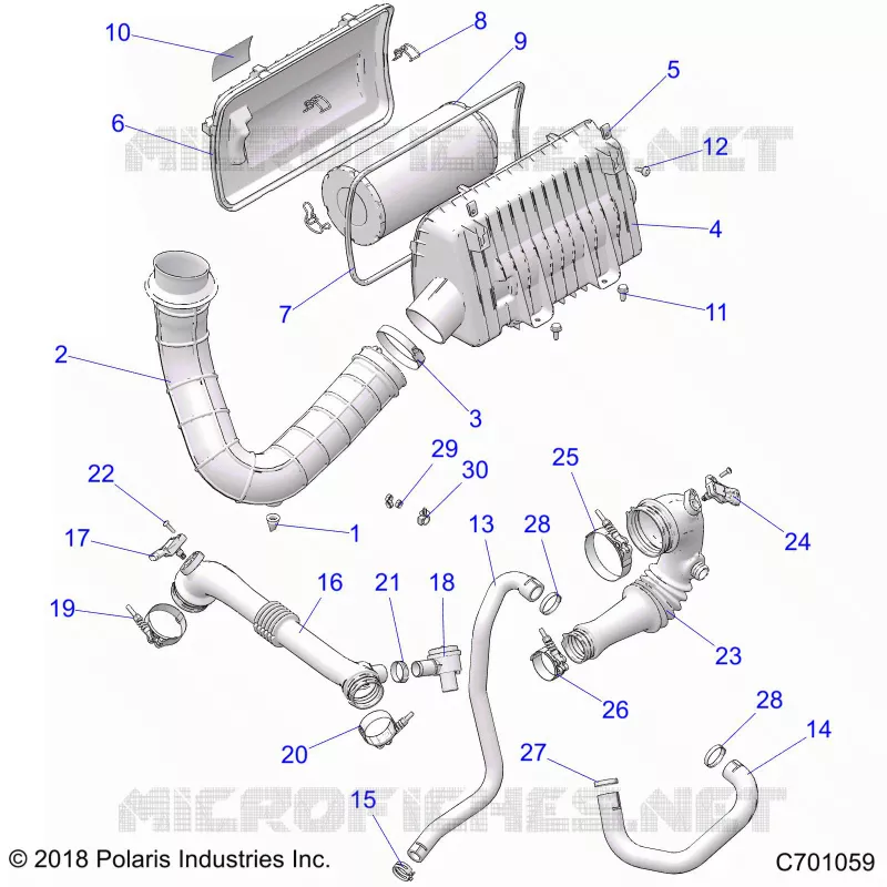 ENGINE, TOMA DE AIRE SYSTEM
