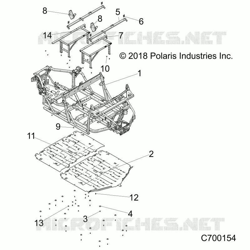 CHASSIS, MAIN FRAME AND ESQUÃD PLATES