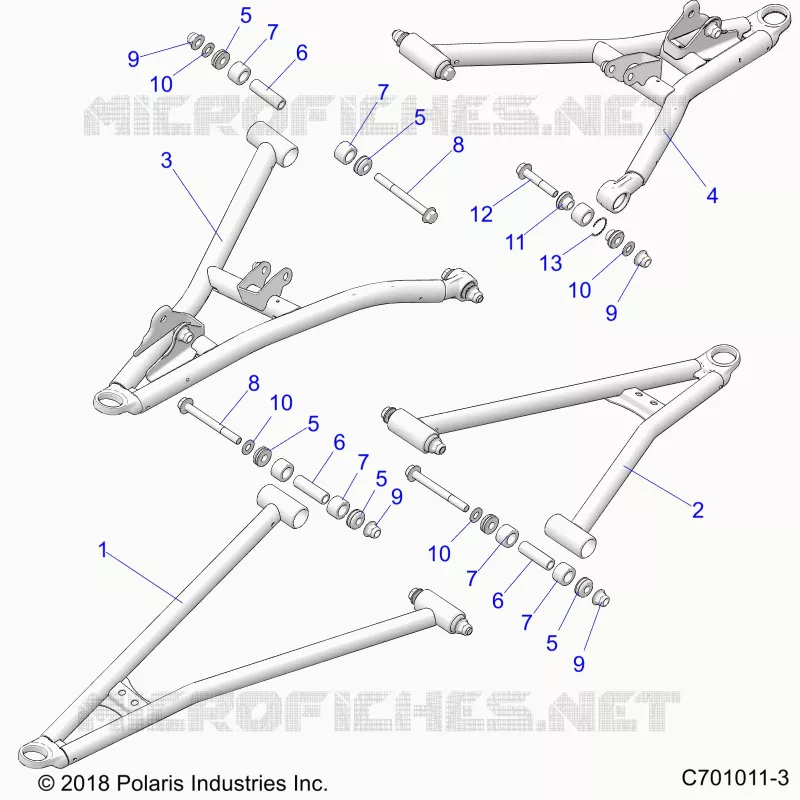 SUSPENSIÃ“N DELANTERA CONTROL ARMS
