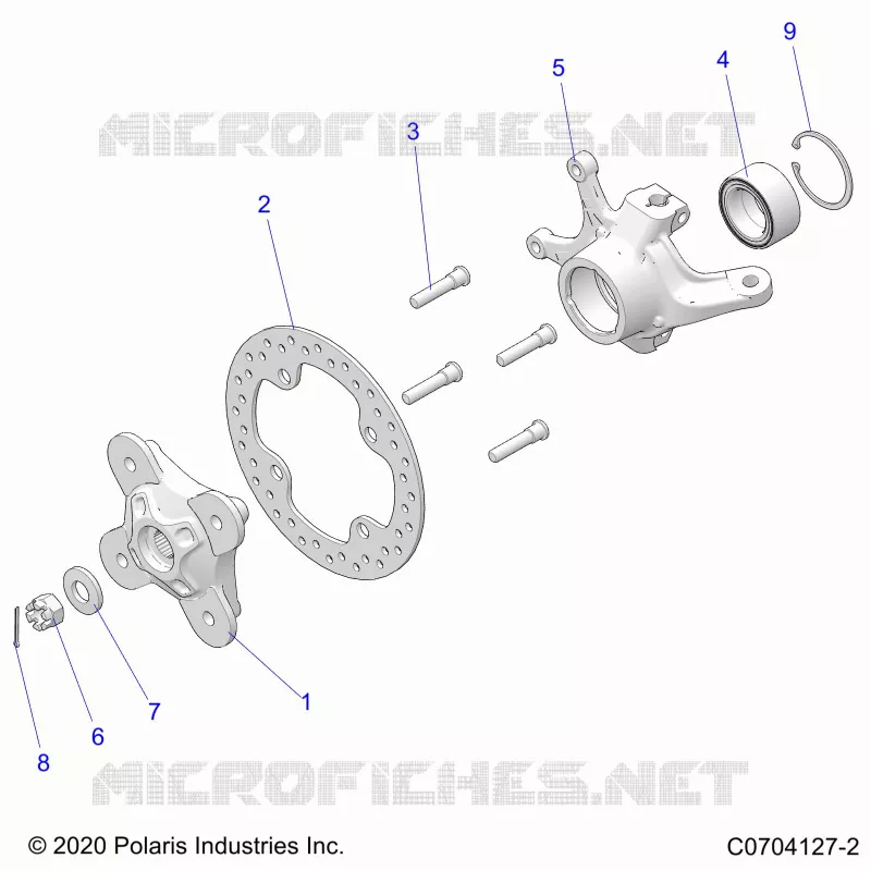 SUSPENSIÃ“N DELANTERA CARRIER- Z22NAK99AK/AR/BK/BR/NAV99AK/AR/BK/BR (C0704127-2)