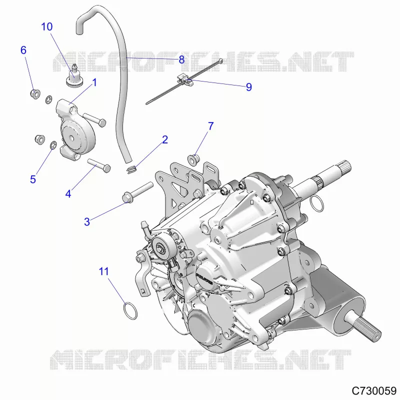 TREN, MAIN GEARCASE MOUNTING