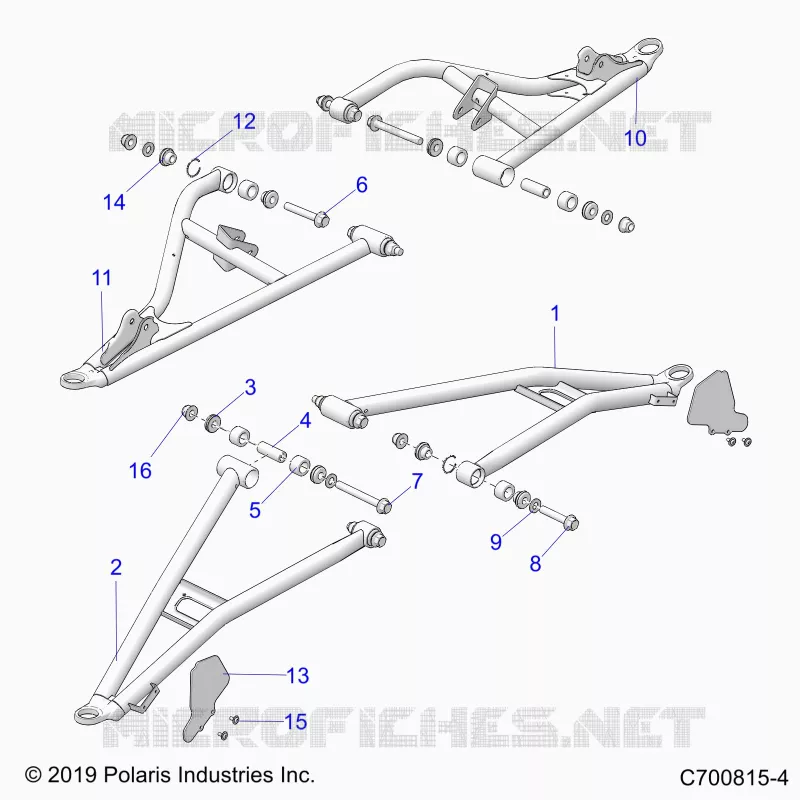 SUSPENSIÃ“N DELANTERA CONTROL ARMS