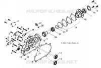 DRIVE TRAIN, TRASERO UNIDAD ASSEMBLY -A17YAP20A8/N8 (49ATVDRIVERR09PHX)