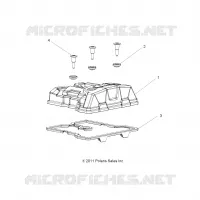 ENGINE, TAPA DE LA VÃLVULA