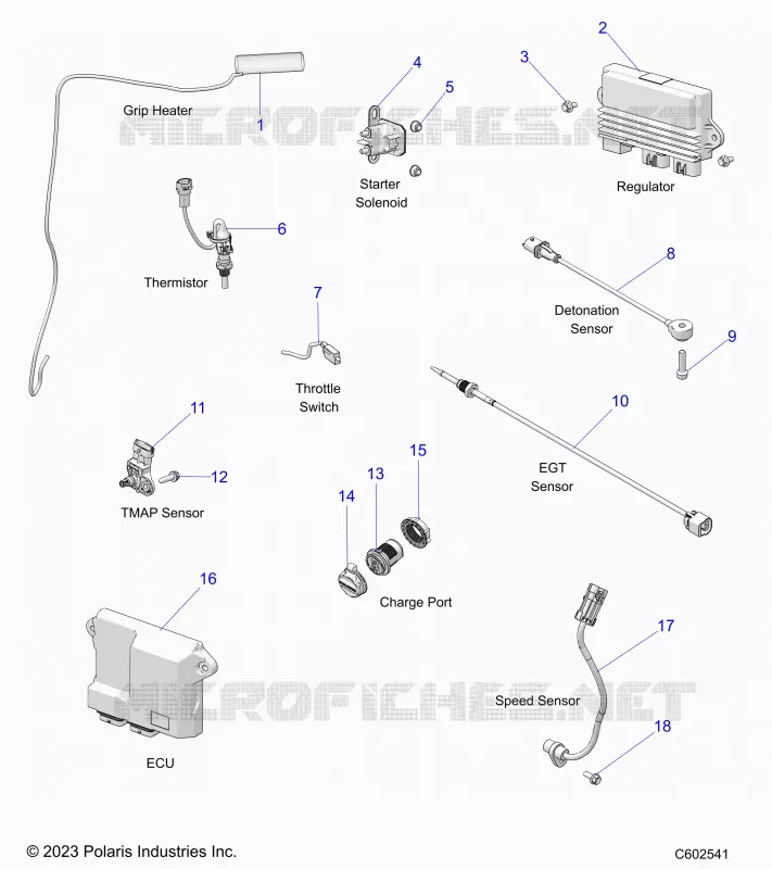 ELECTRICA, COMPONENTS