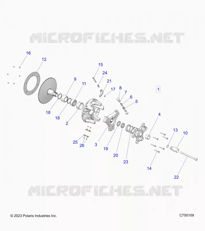 TREN, PRIMARY CLUTCH