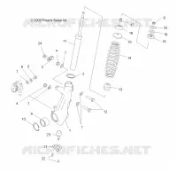 SUSPENSION, PUNTAL DELANTERO