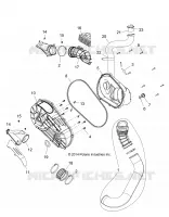 DRIVE TRAIN, TAPA DEL EMBRAGUE AND DUCTING