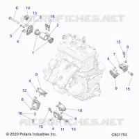MOTOR, MOUNTING & LONG BLOCK