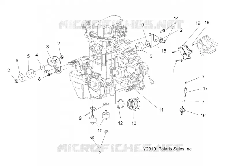 MOTOR, MOUNTING
