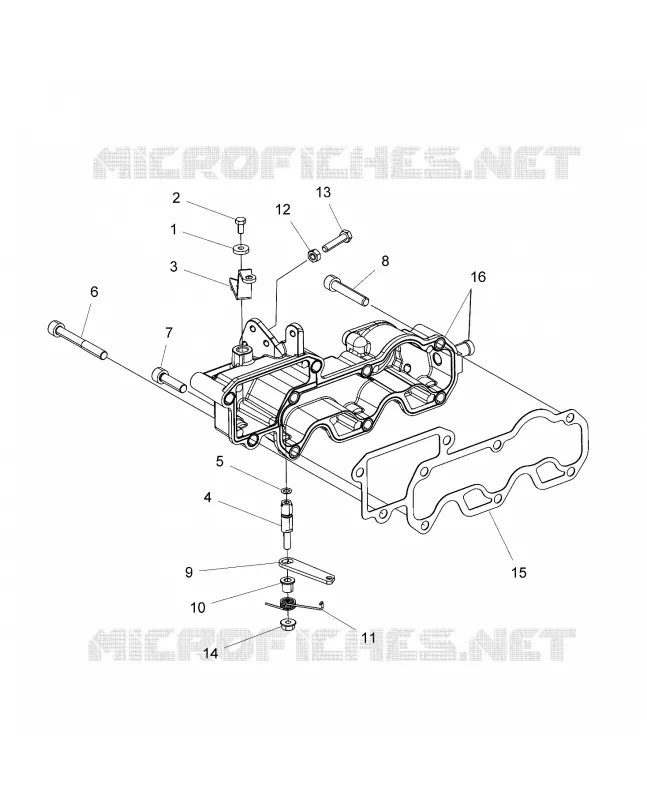 MOTOR, INLET MANIFOLD AND ACELERADOR CONTROL