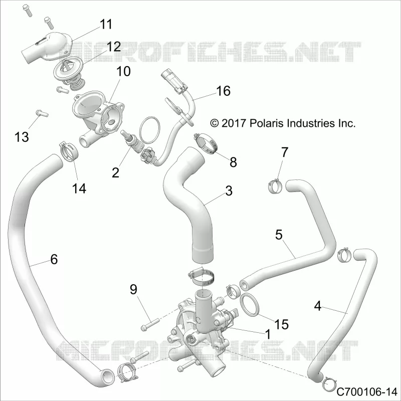 MOTOR, WATERPUMP AND BYPASS