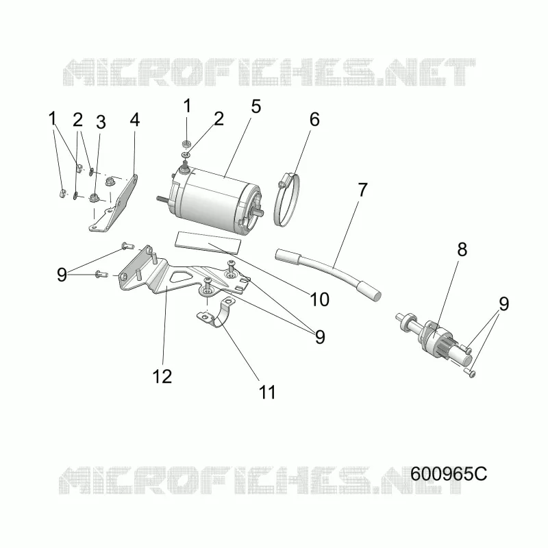 MOTOR DE ARRANQUE MOTOR