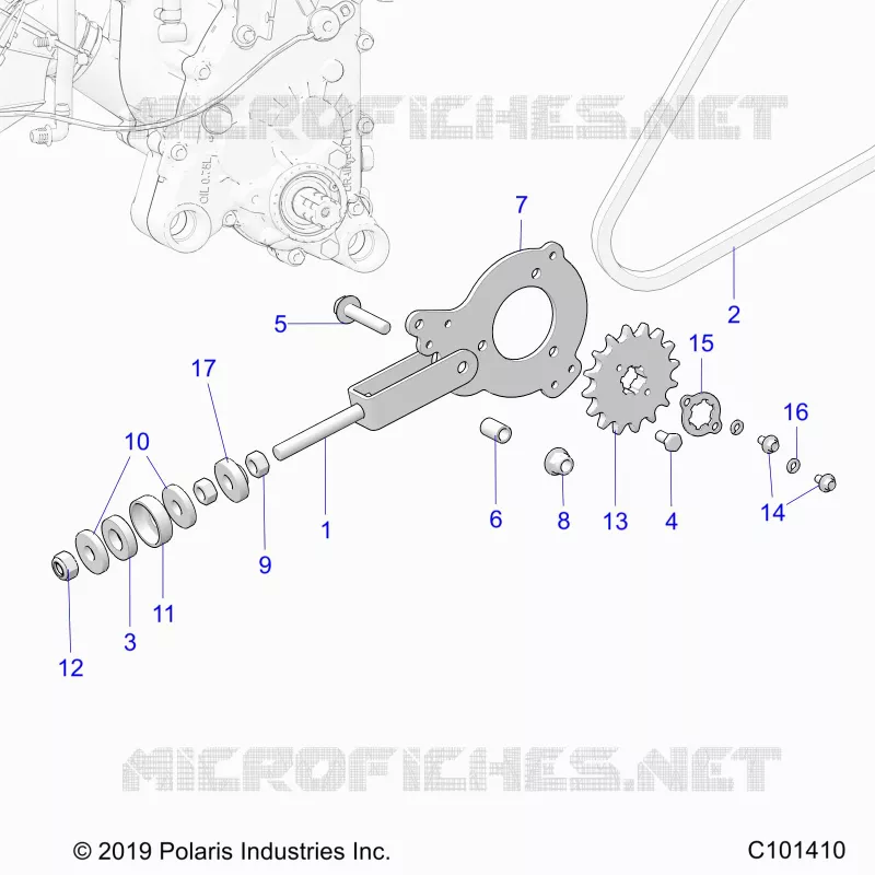 TREN, CHAIN TENSIONER AND SPROCKET