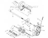 TREN ASSEMBLY 440 XCR 0951660 (4929112911B010)