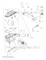 MOTOR, TOMA DE AIRE SYSTEM