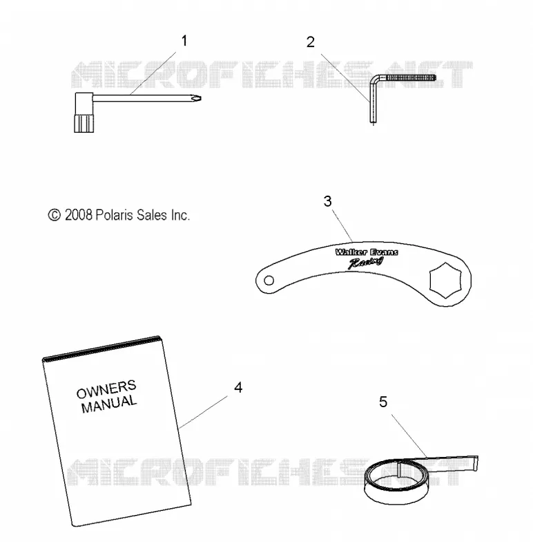 KIT DE HERRAMIENTA and EL MANUAL DEL PROPIETARIO